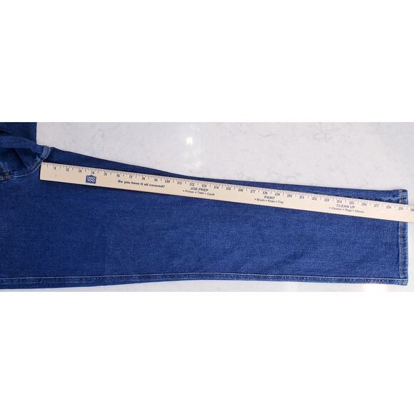 NWT JUDY BLUE High Waist Tummy Control Straight Leg Dark Blue Jeans Size 5/27 - Picture 10 of 11